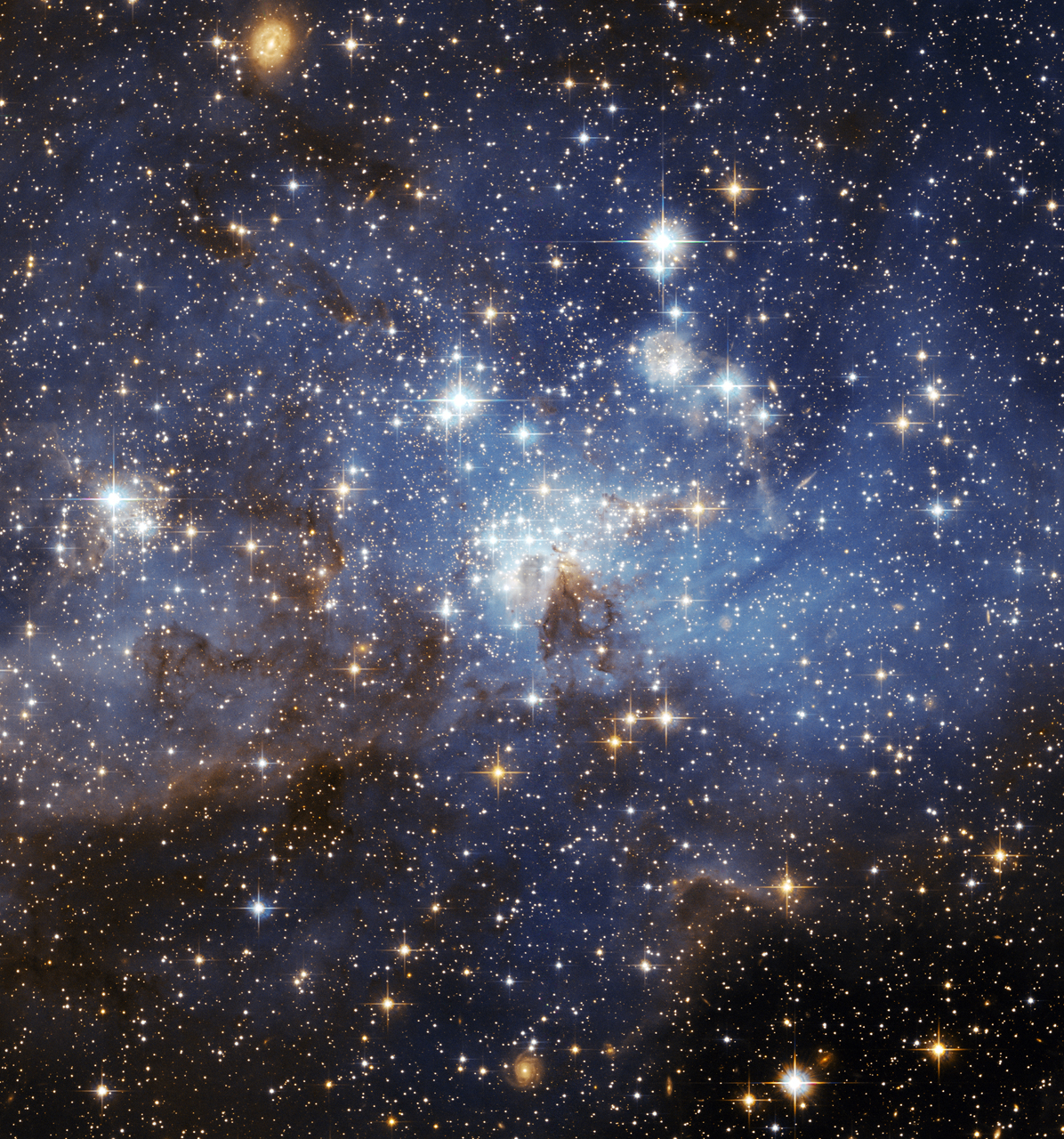 LH95 par Hubble