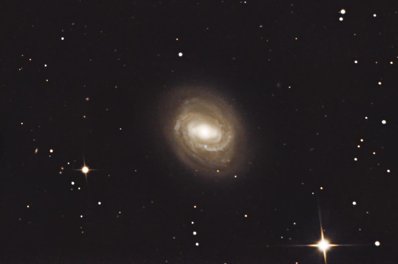 Galaxie M58 photographiée par Fabien